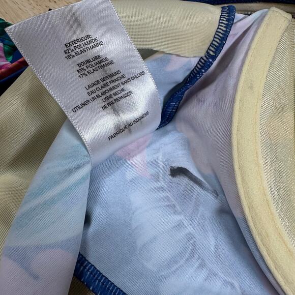 Miraclesuit x Talbots Sanibel Tankini Tropical Floral Women's Size 10 NWOT - Picture 5 of 7